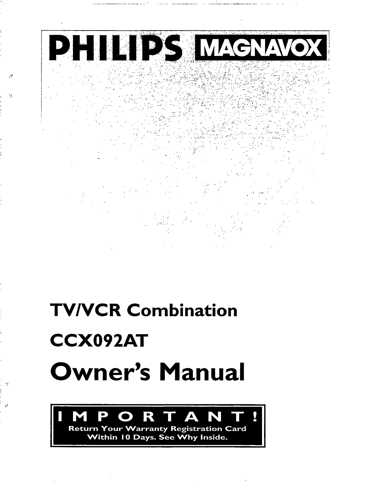 Philips CCX092AT User Manual