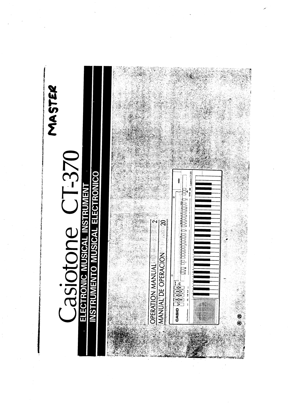 Casio CT-370 User Manual