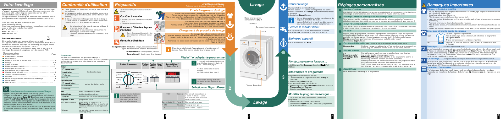 Siemens WM12E261FF User Manual