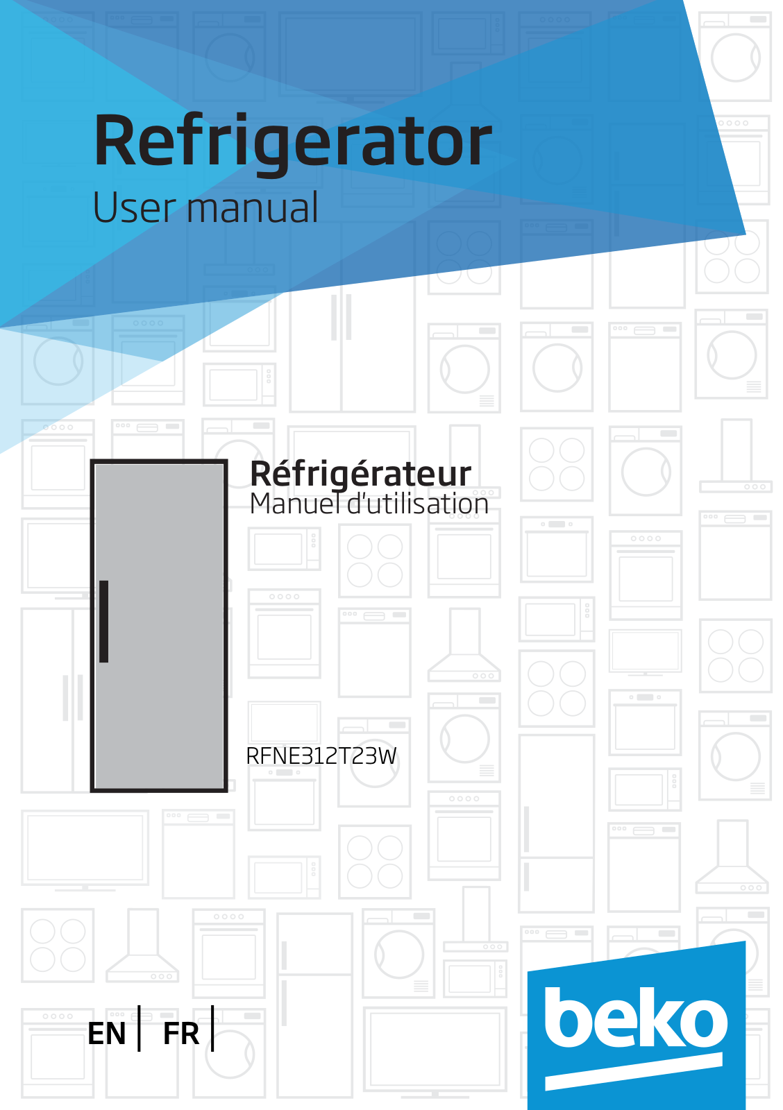 Beko RFNE312T23W User Manual