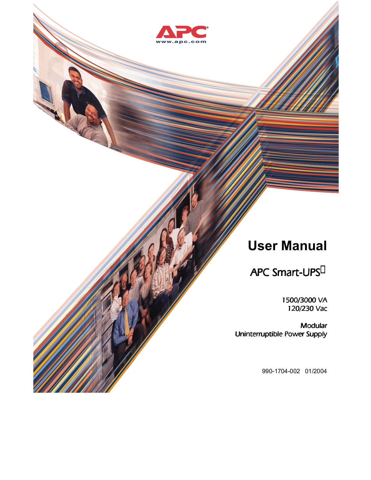 APC 1500-3000 VA User Manual