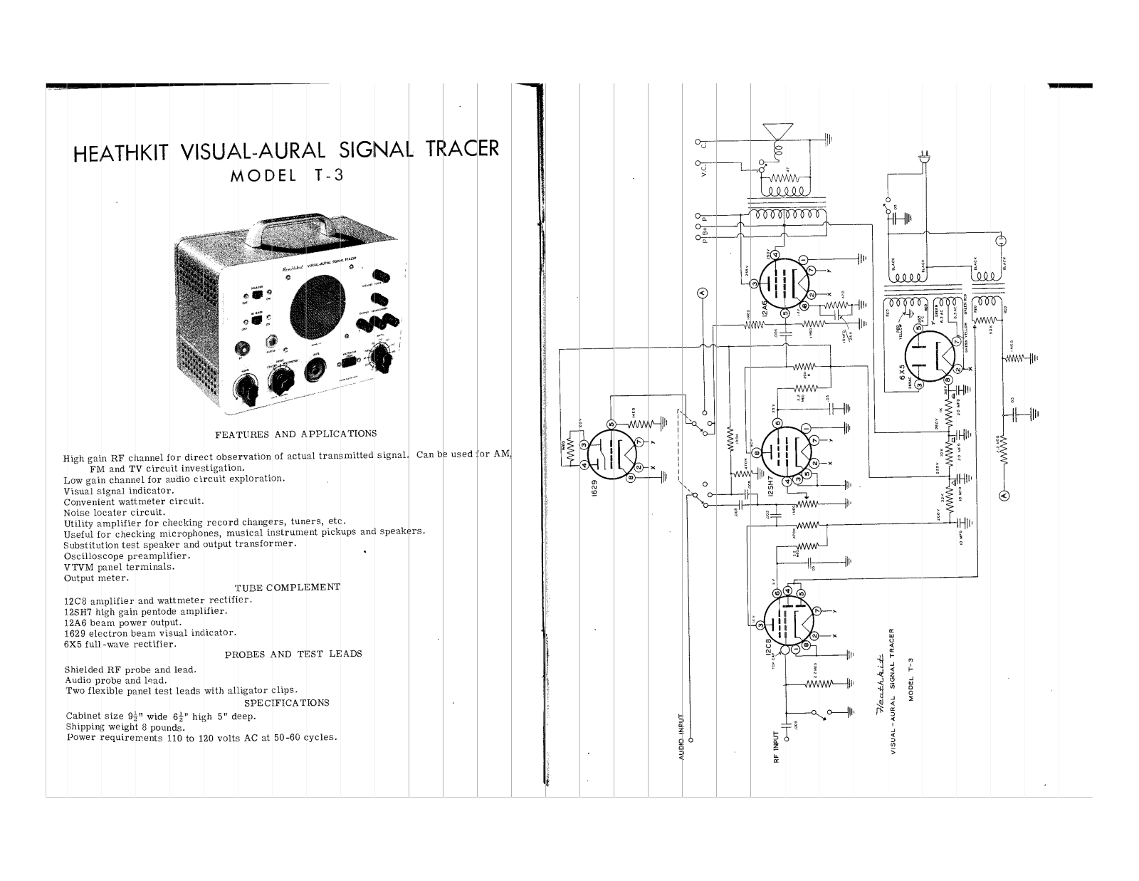 HEATHKIT T-3 User Manual