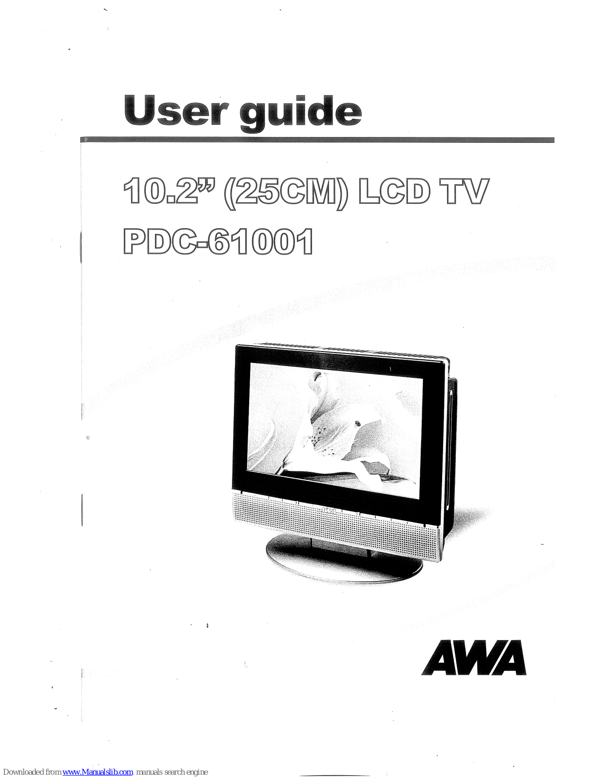 AWA PDC-61001 User Manual