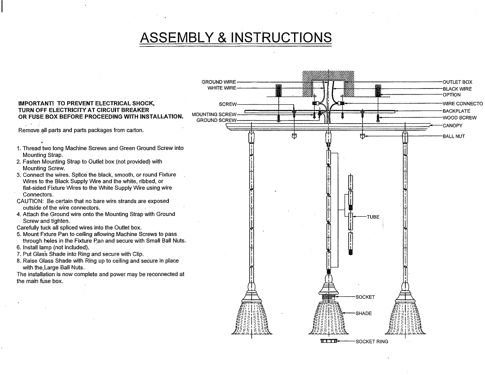 Astoria Grand ASGA1237 Assembly & Instructions - ManualMachine.com