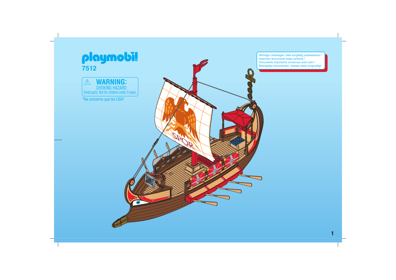 Playmobil 7512 Instructions