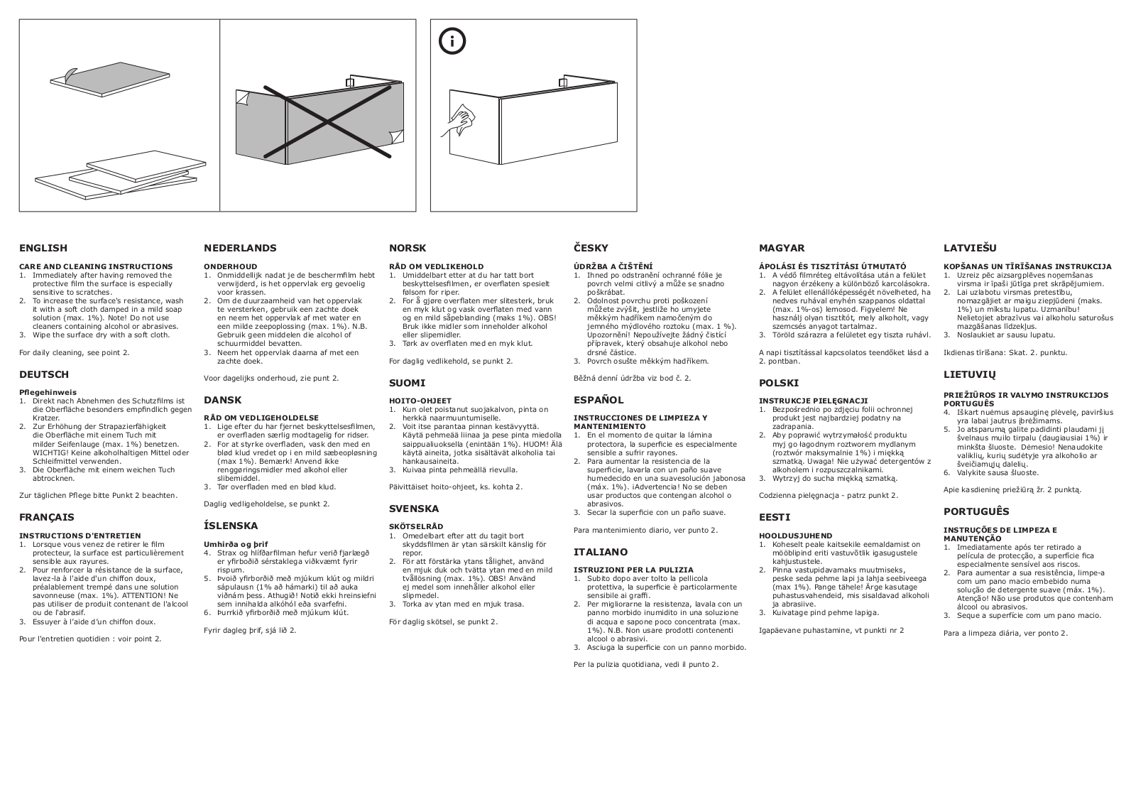 Ikea S99903533, S89903393, S89005419, S69903539, S69097052 User Manual