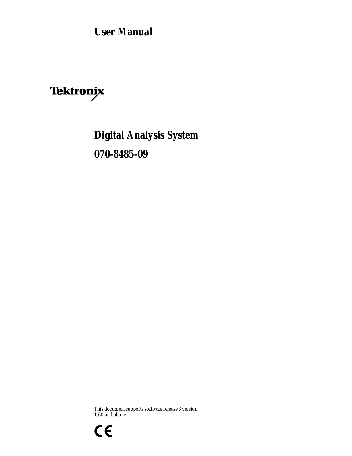 Tektronix DAS NT Option 04, DAS XP Option 04, DAS 9221 Option 04 User Manual