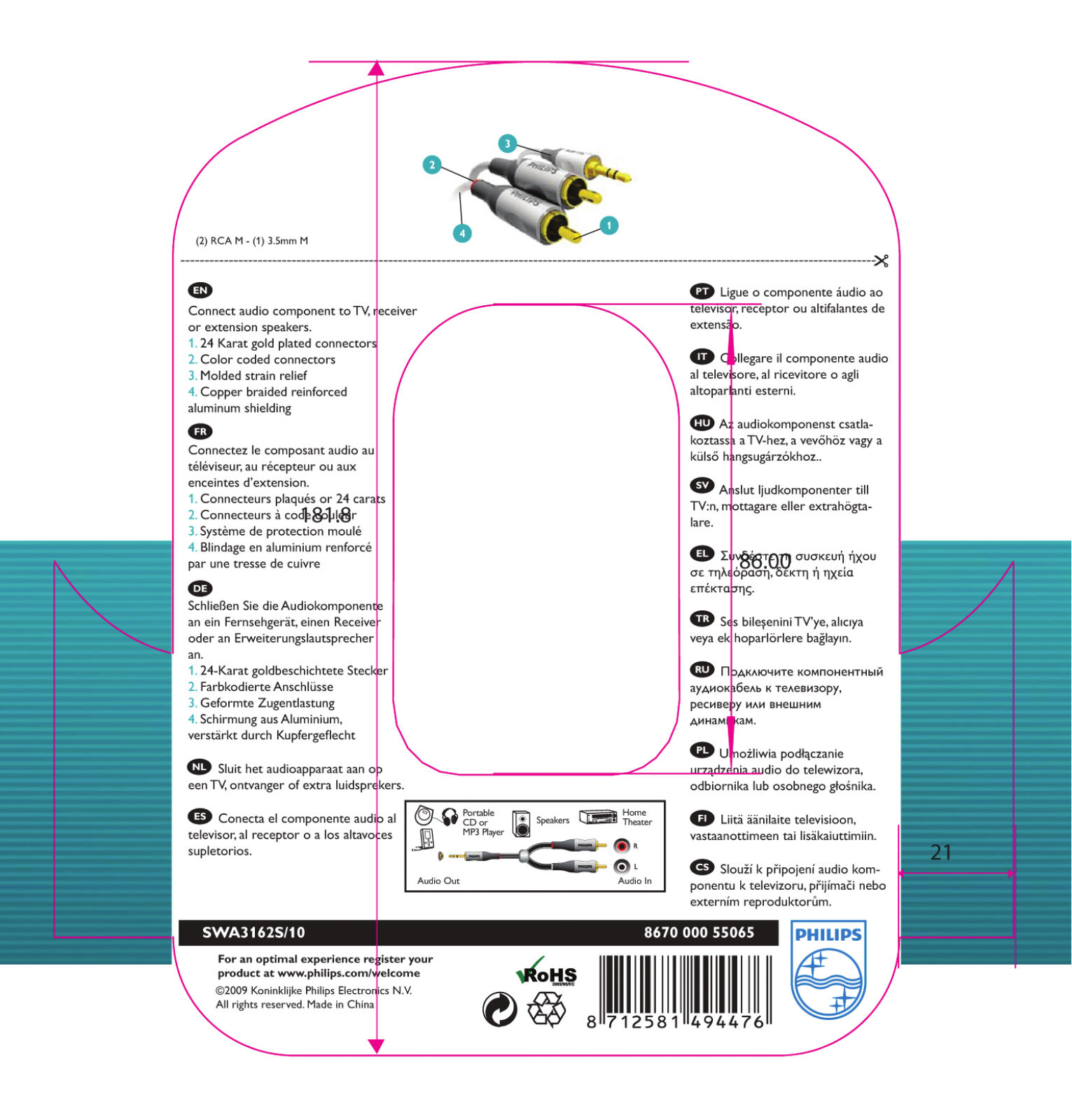 Philips SWA3162S User Manual