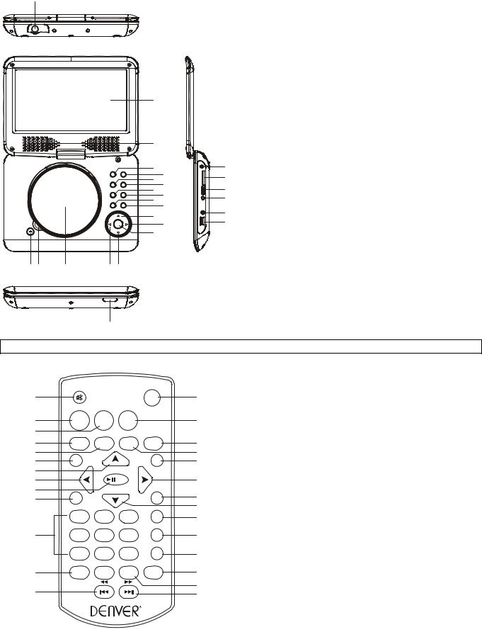 Denver MT-979DVBT User Manual