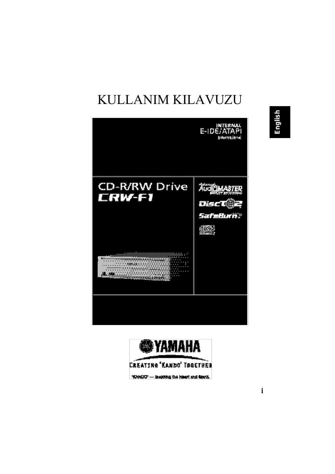 Yamaha CRW-F1 User Manual