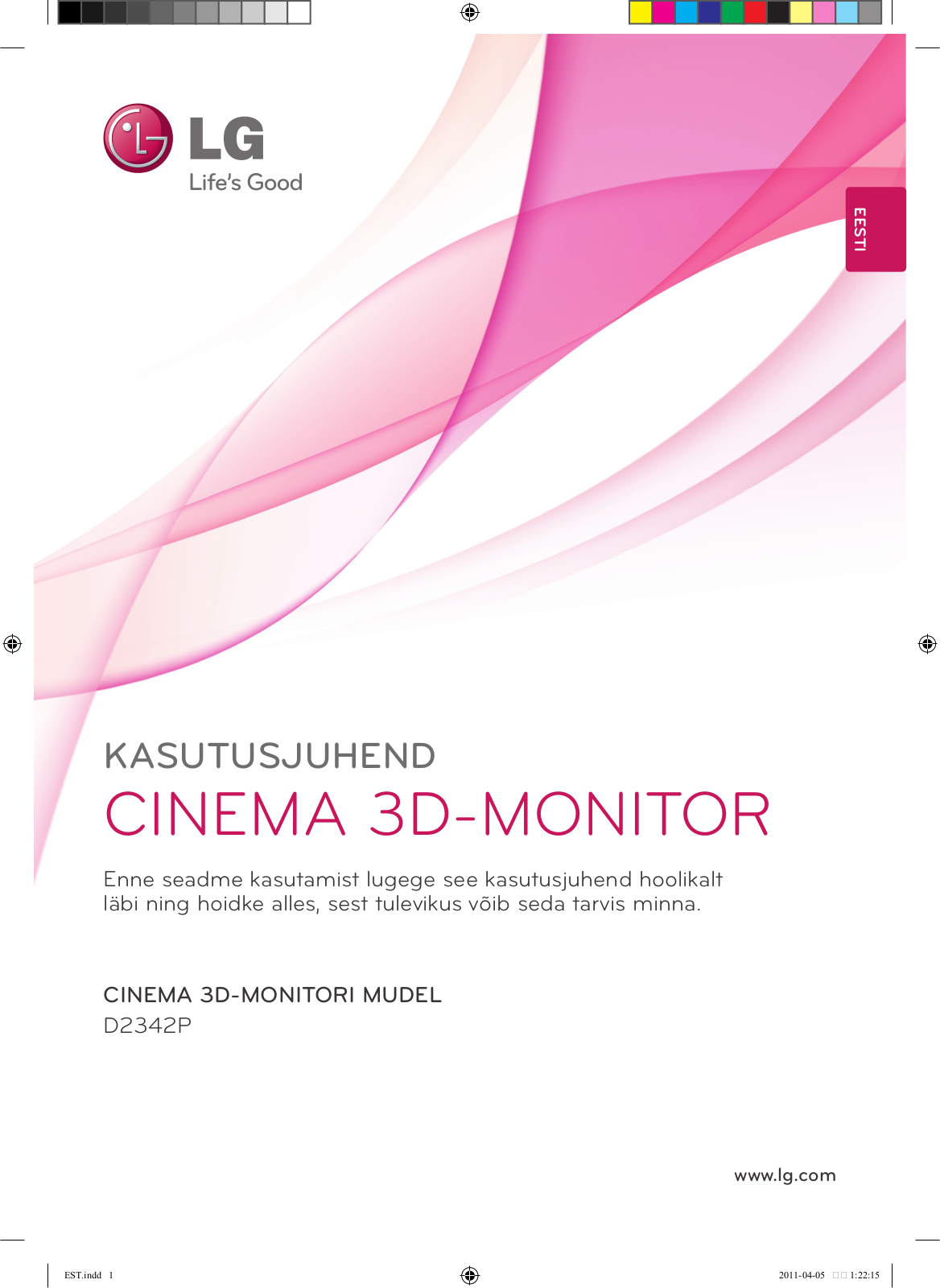 Lg D2342P User Manual