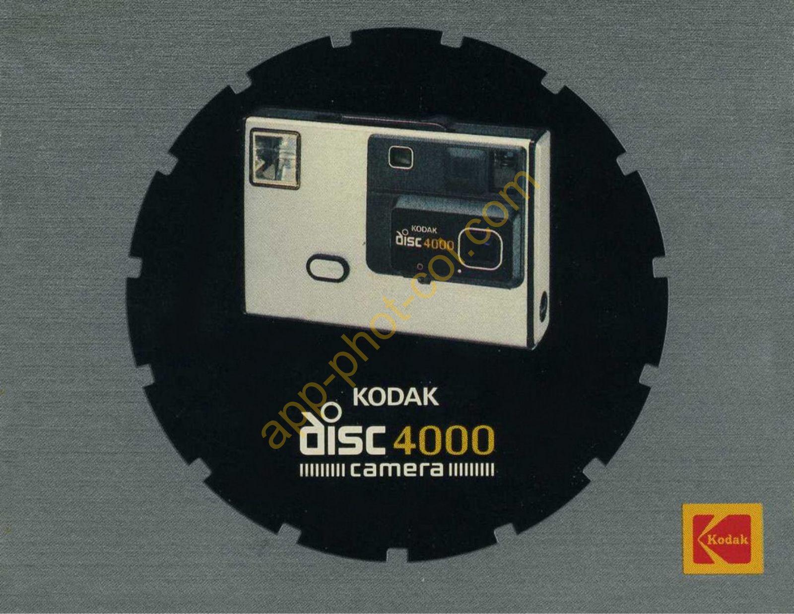 Kodak Disc 4000 Instruction Manual