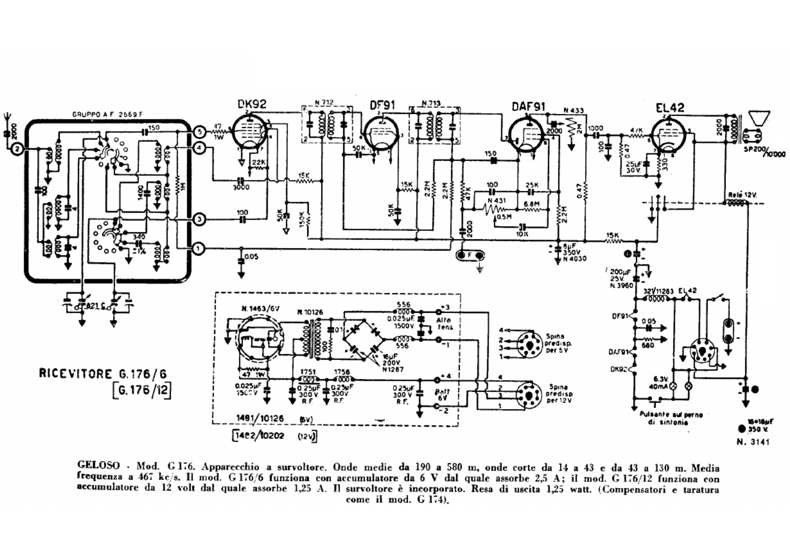 Geloso g176 schematic