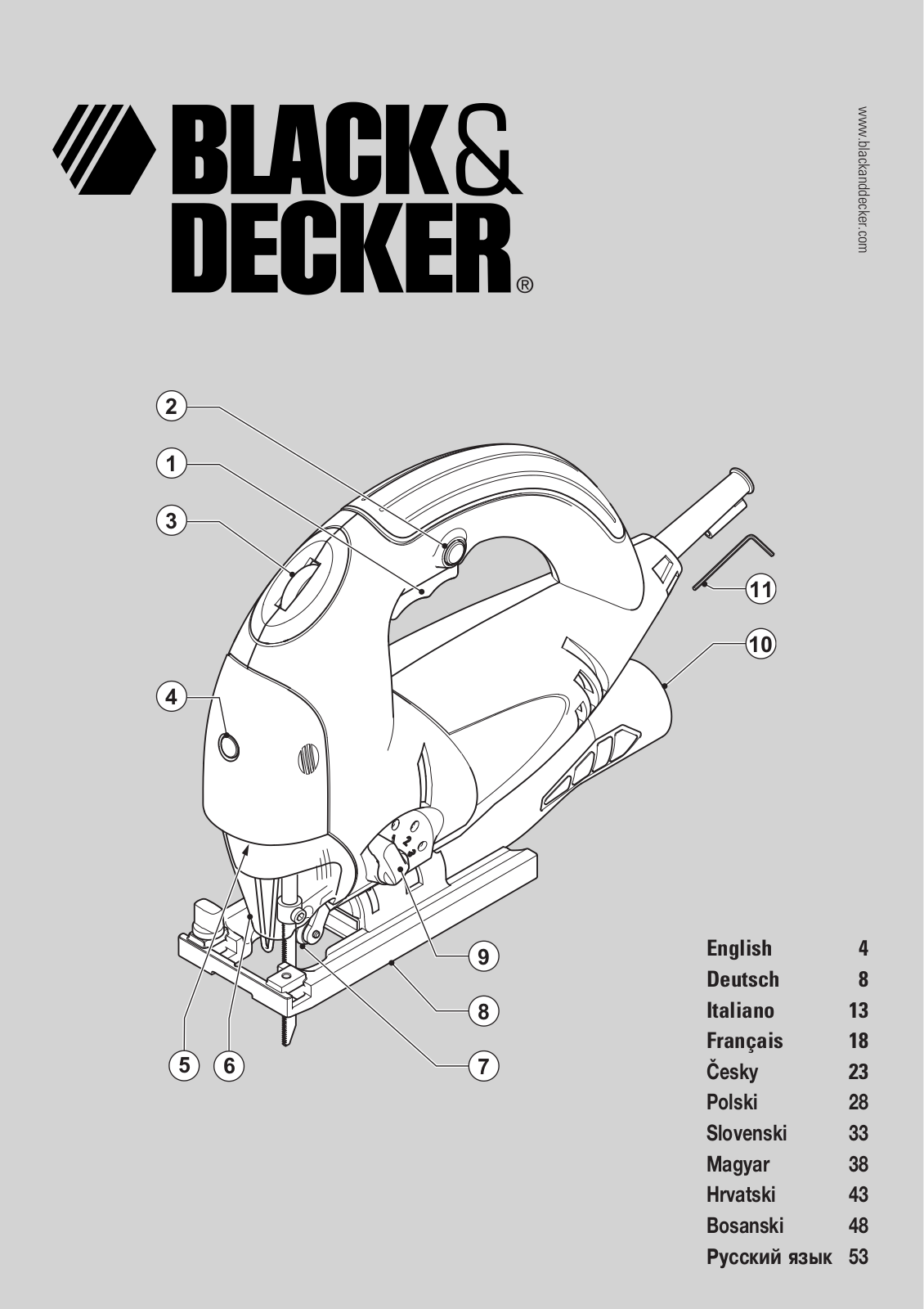 Black & Decker Ks710lk Instruction Manual