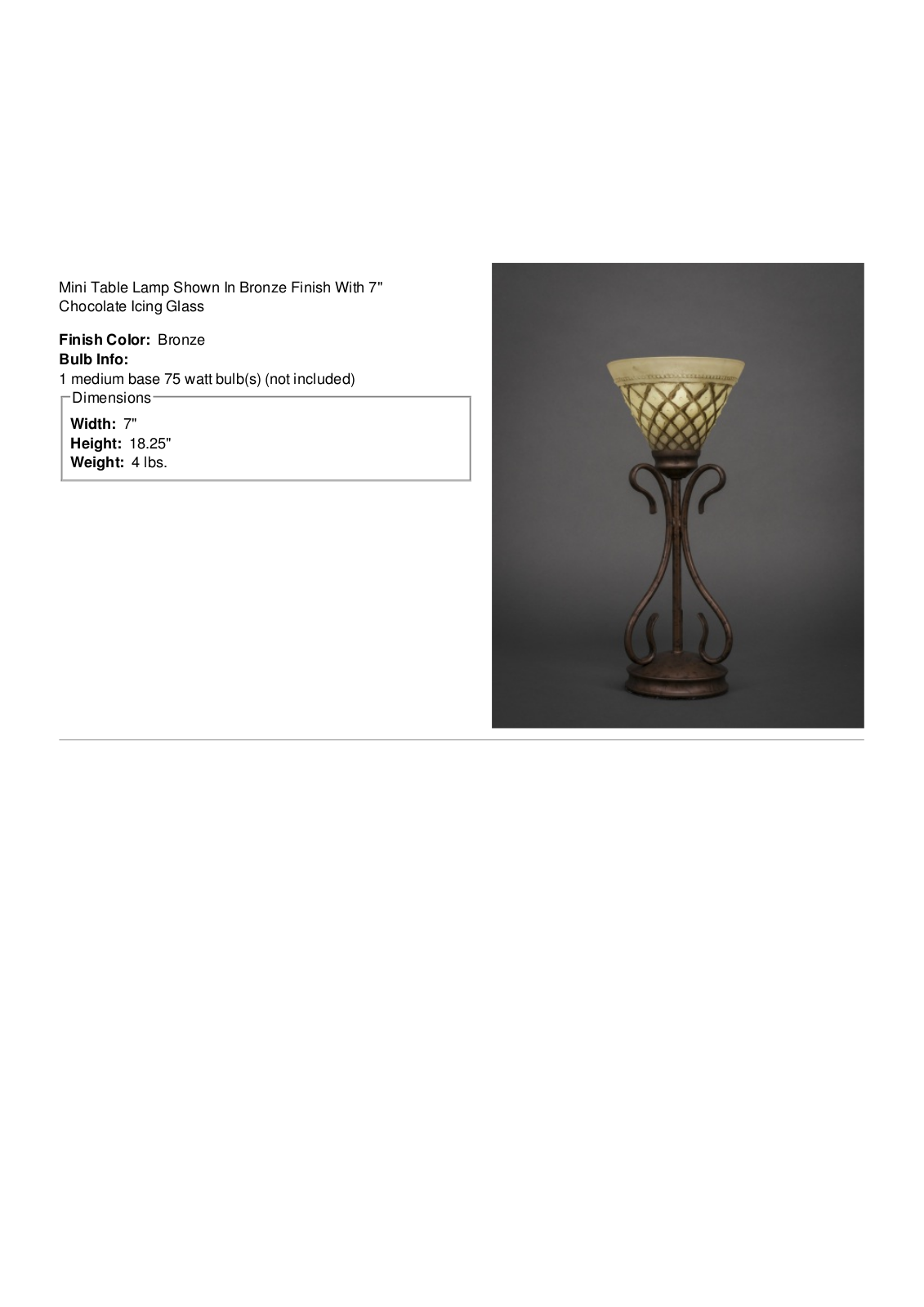 Fleur De Lis Living FLDV9326 Specifications - ManualMachine.com
