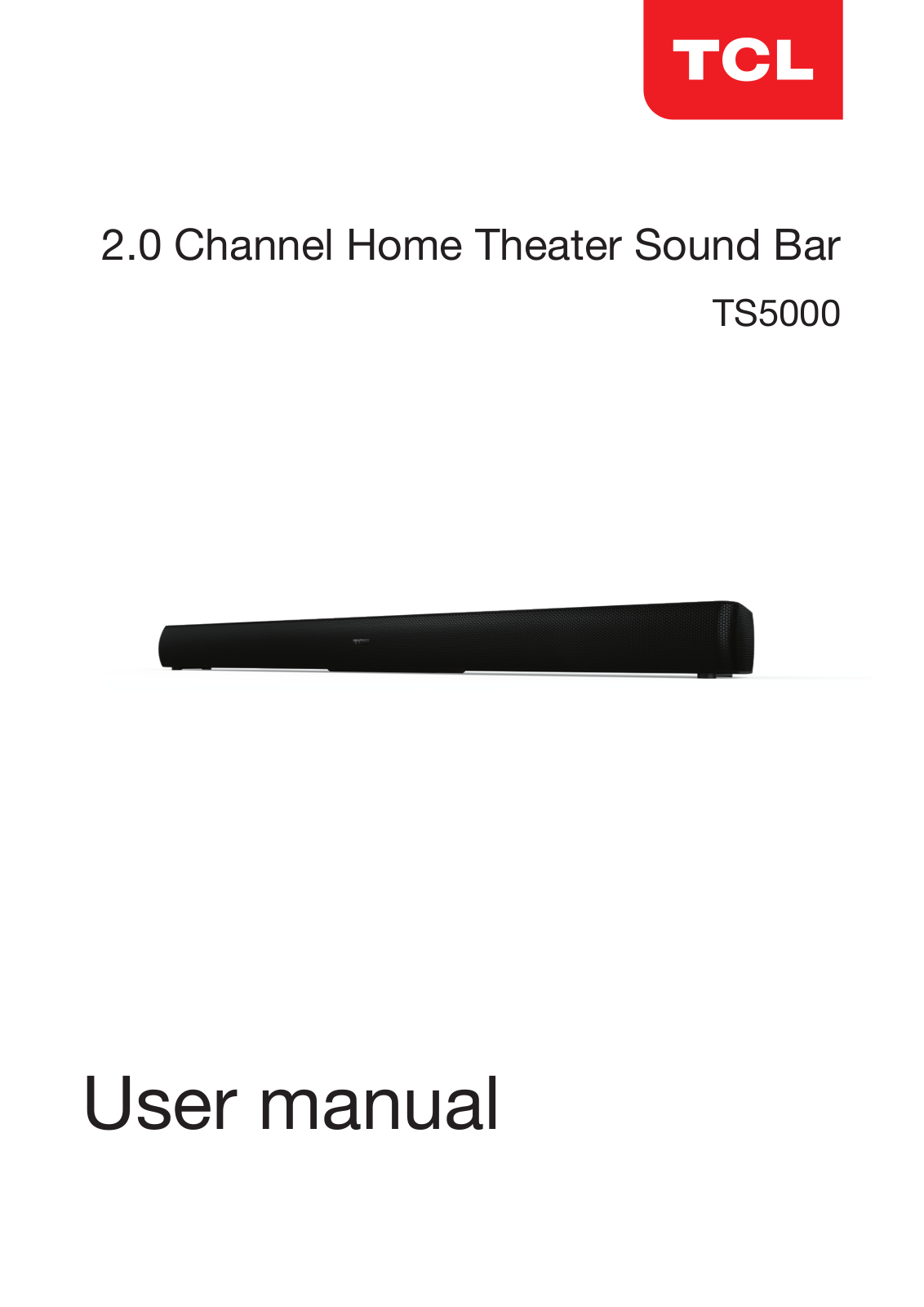 TCL SB-TS5000 User Manual