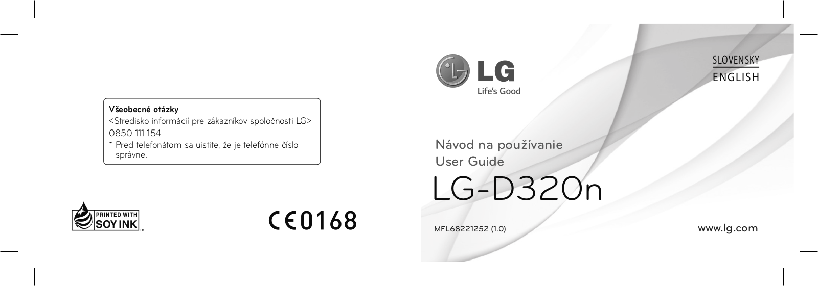 LG LGD320N User Manual