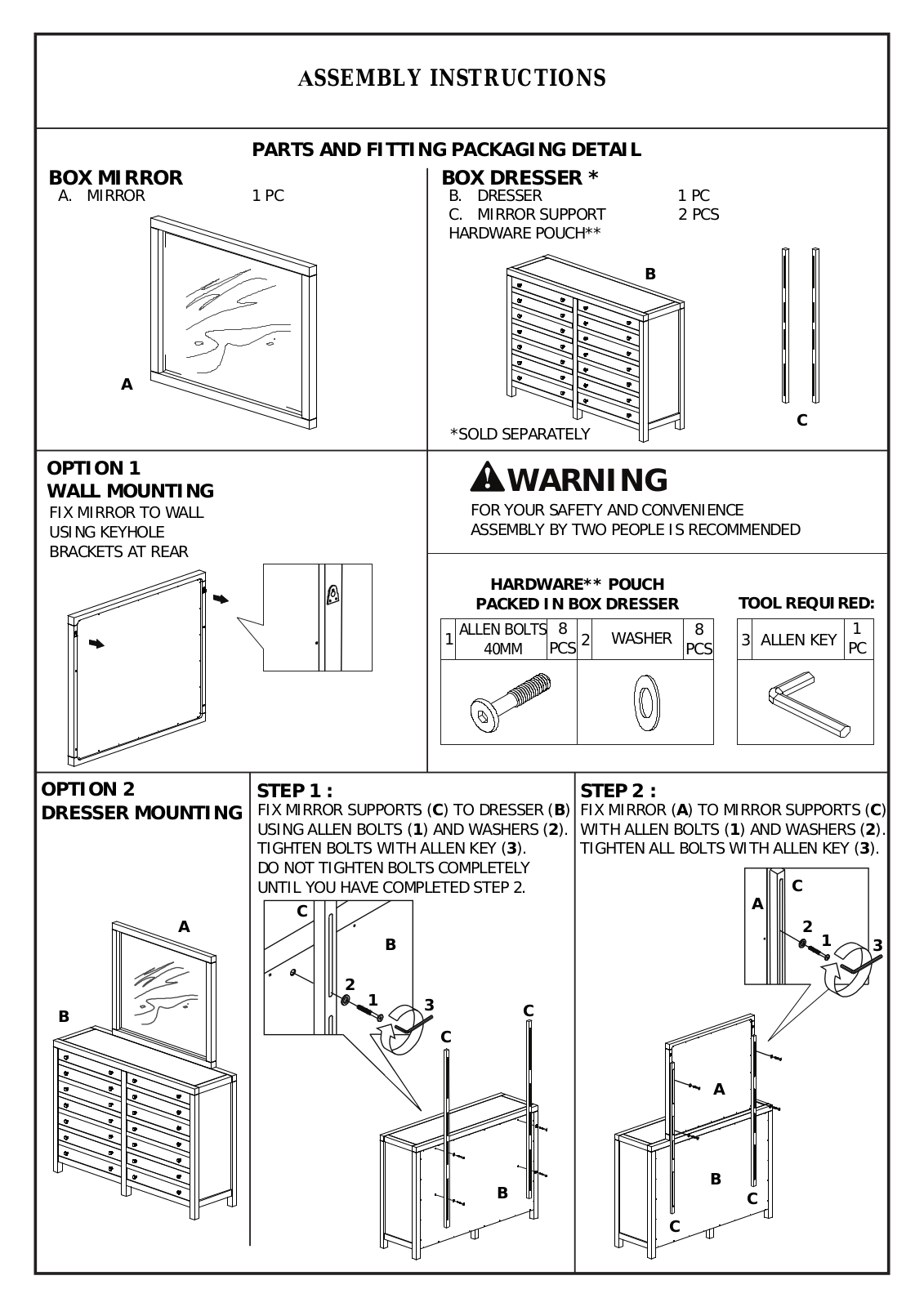 Foundry Select W000603735 Installation & Assembly - ManualMachine.com