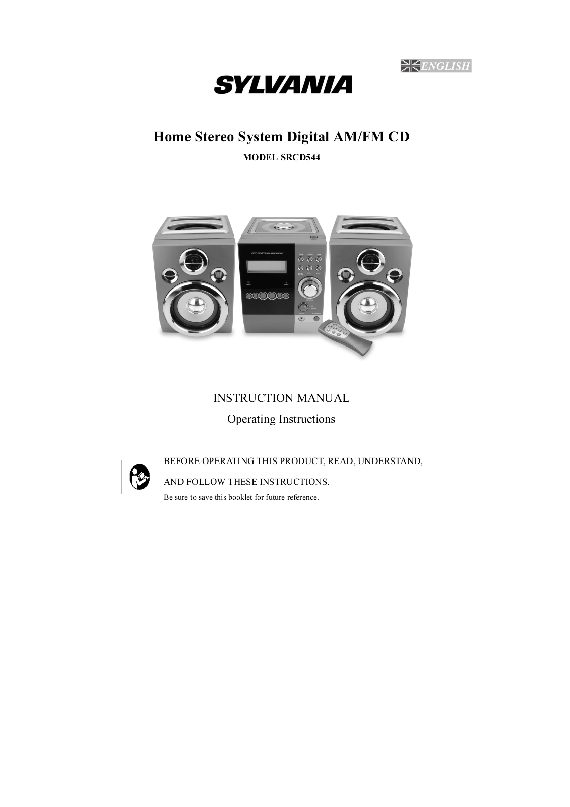 CURTIS SRCD544 User Manual