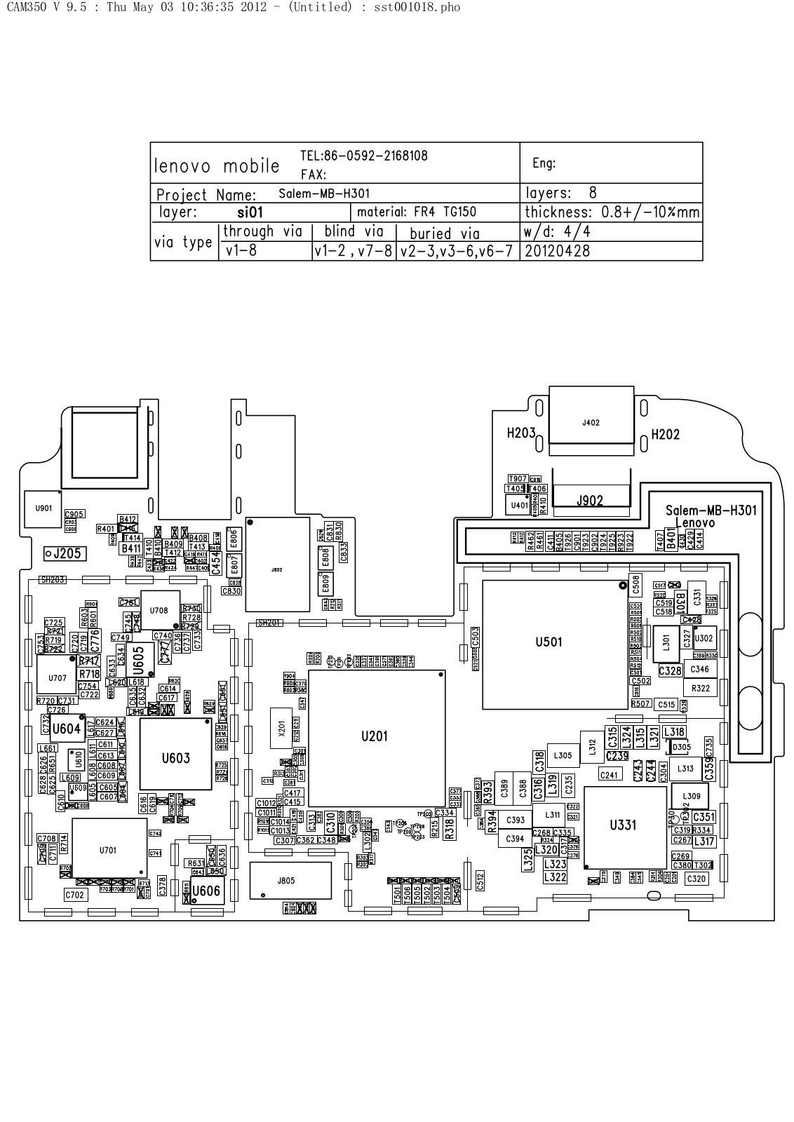 Lenovo S880 schematic