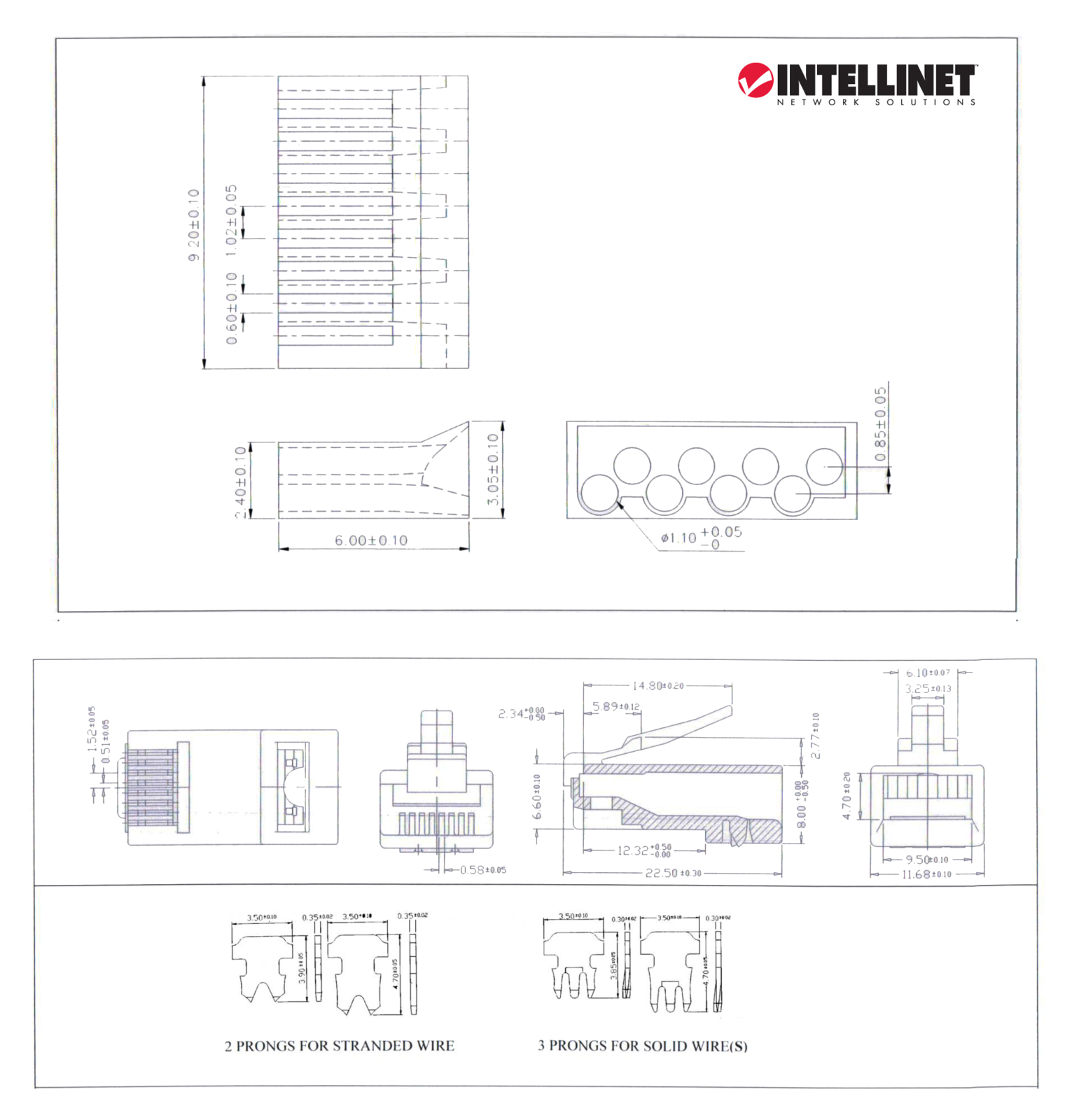 Intellinet IWP-JAR-C6RI Drawing - ManualMachine.com