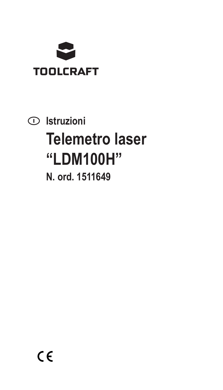 TOOLCRAFT LDM100H User guide