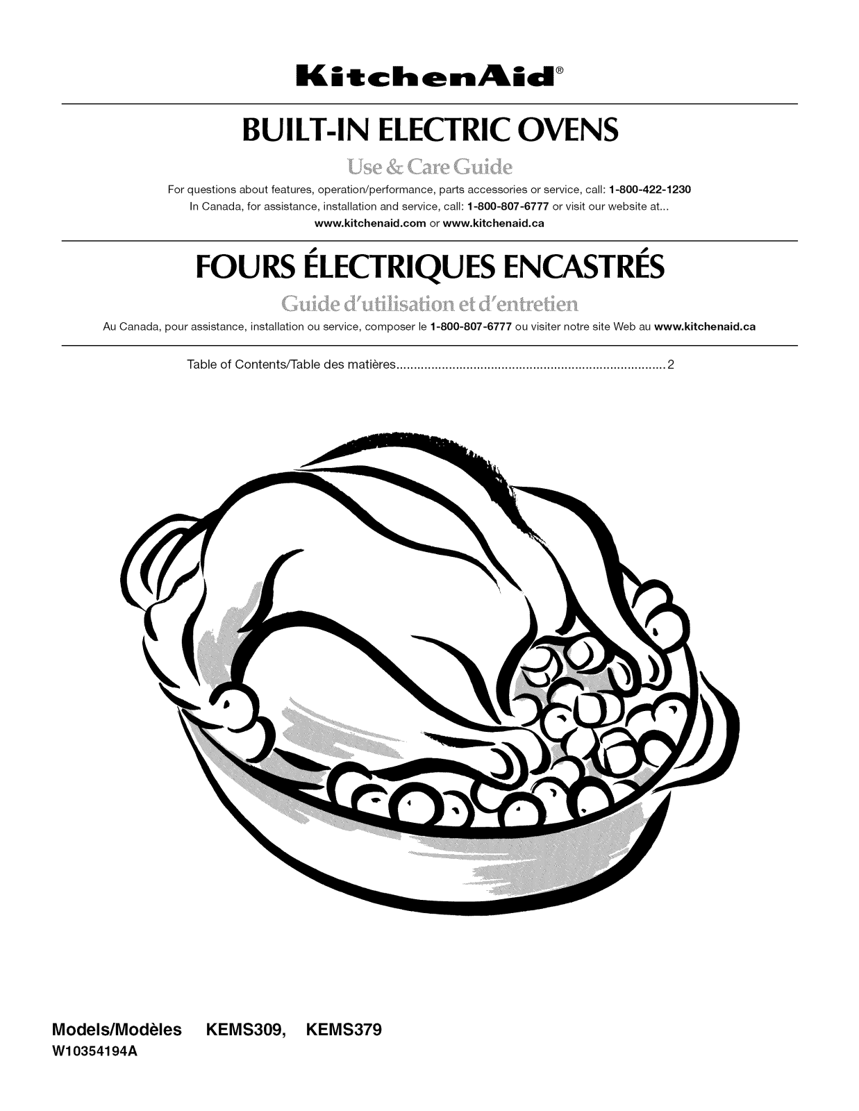 KitchenAid KEMS379BSS00, KEMS379BWH01, KEMS379BWH00, KEMS379BSS01, KEMS379BBL01 Owner’s Manual