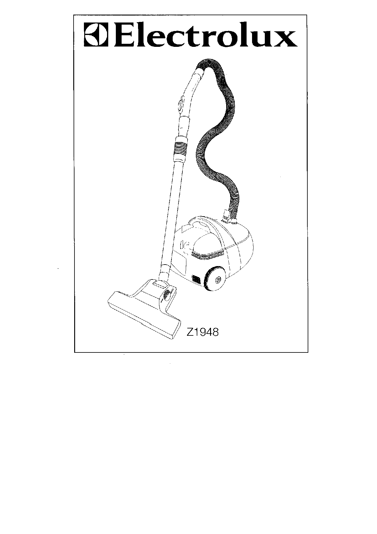 AEG-Electrolux Z1948AM, Z1948CM User Manual