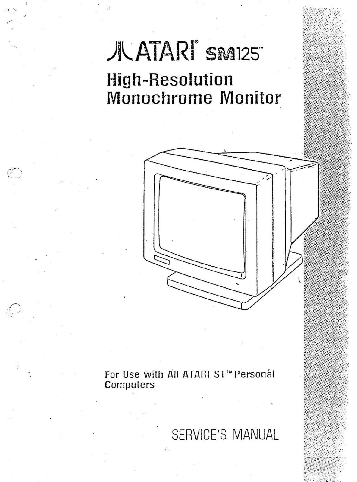 Atari SM125 Service manual - ManualMachine.com