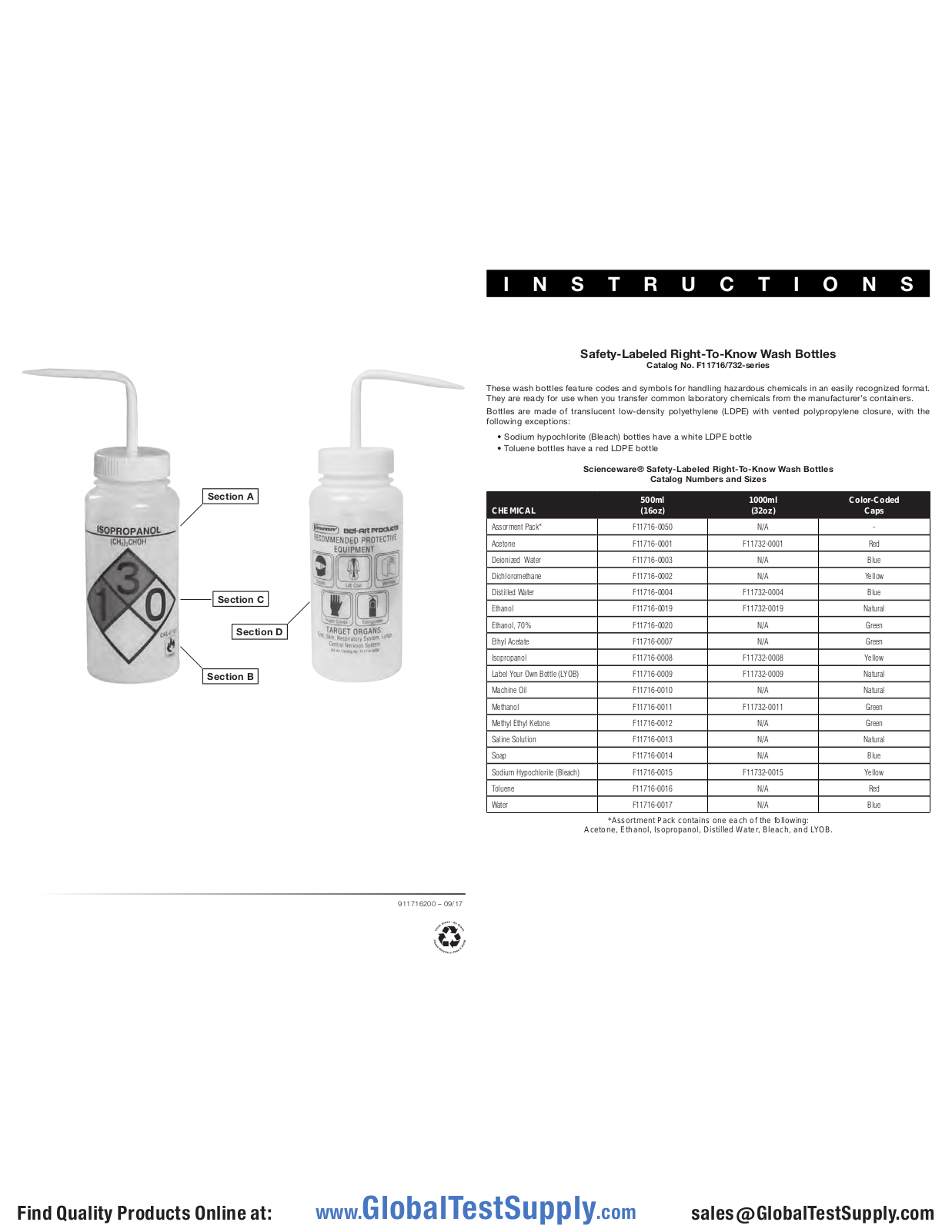 Bel-Art Scienceware 11732-0004 User manual - ManualMachine.com