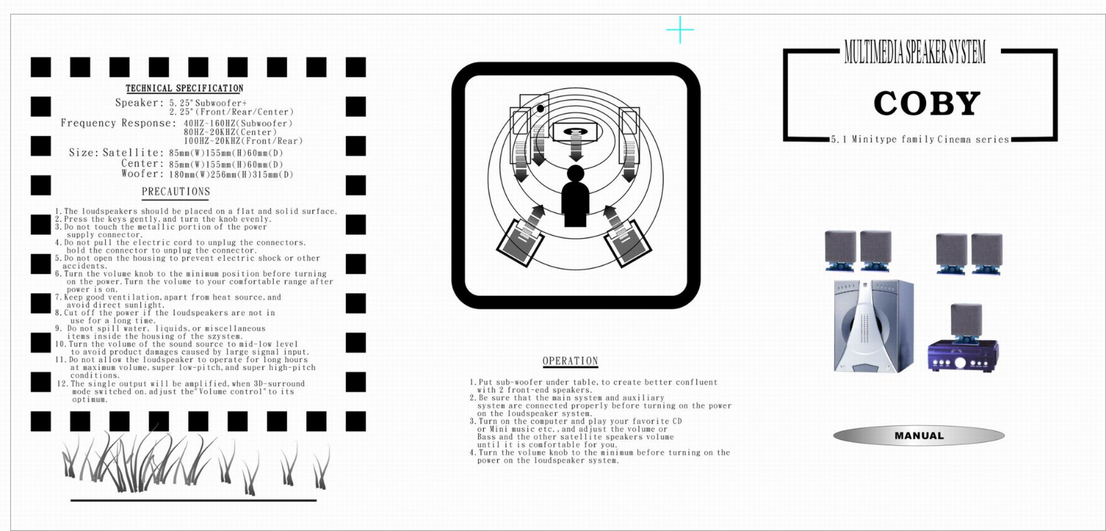 Coby Electronics CSP-92 Owners manual