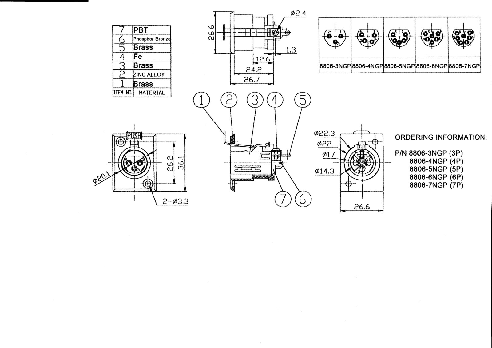Datasheet XLR 4EB Datasheet (FREI) - ManualMachine.com