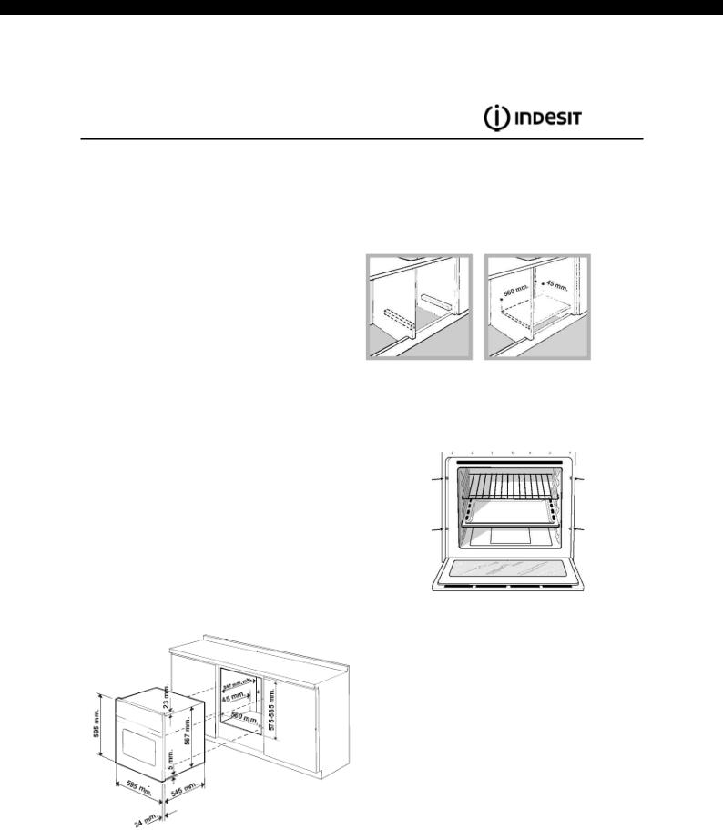 Indesit FIM 51 K.A IX S User Manual