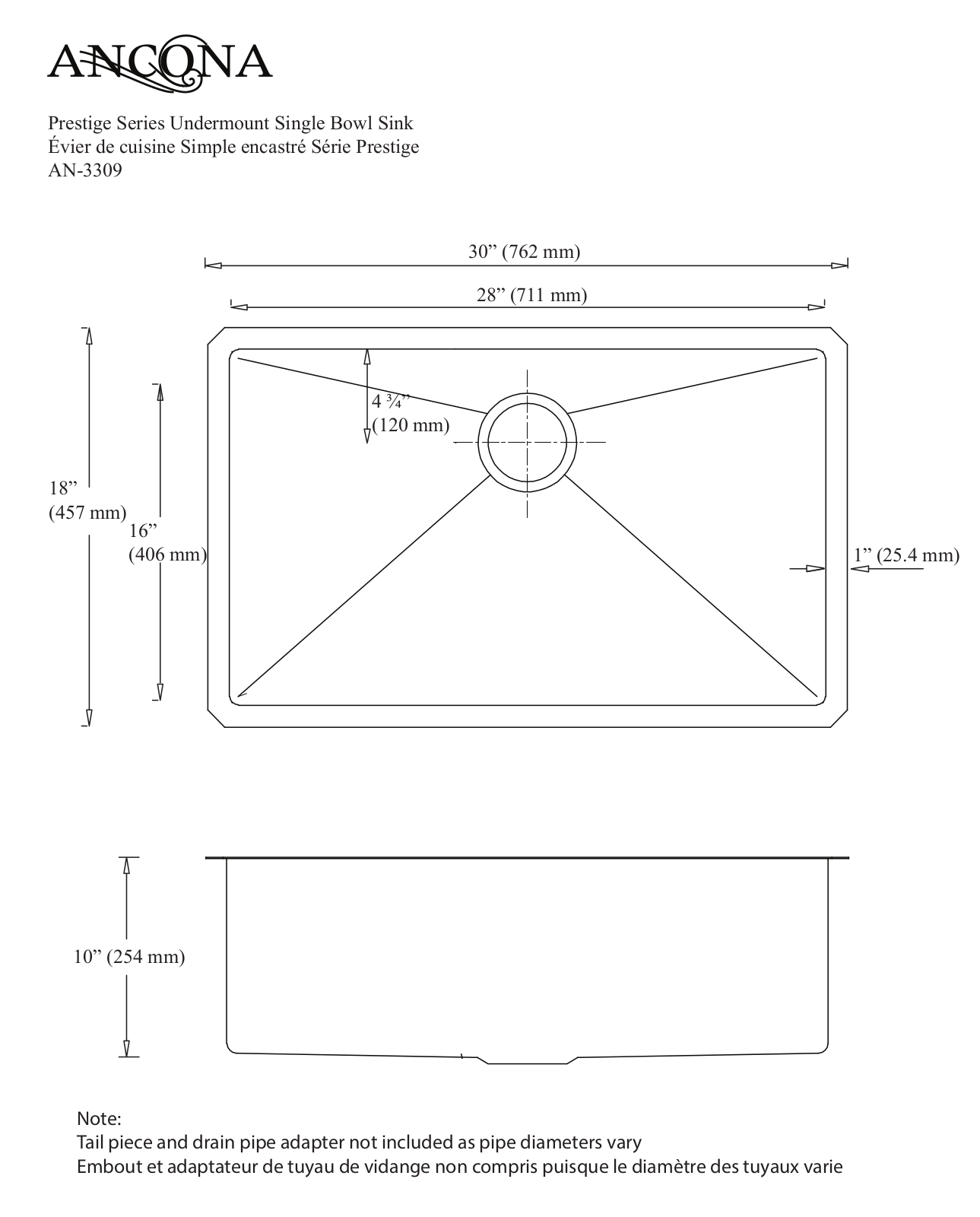 Ancona ACDA1063 Specifications - ManualMachine.com