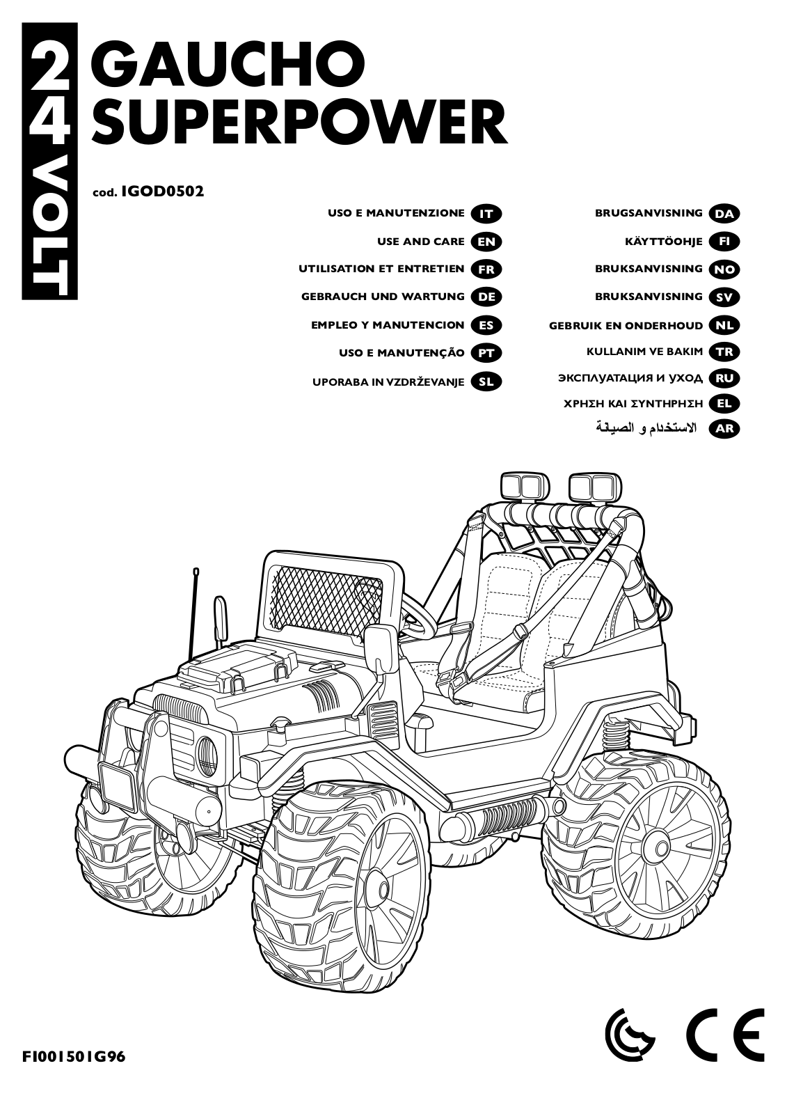 Peg-Perego IGOD0502 User guide - ManualMachine.com
