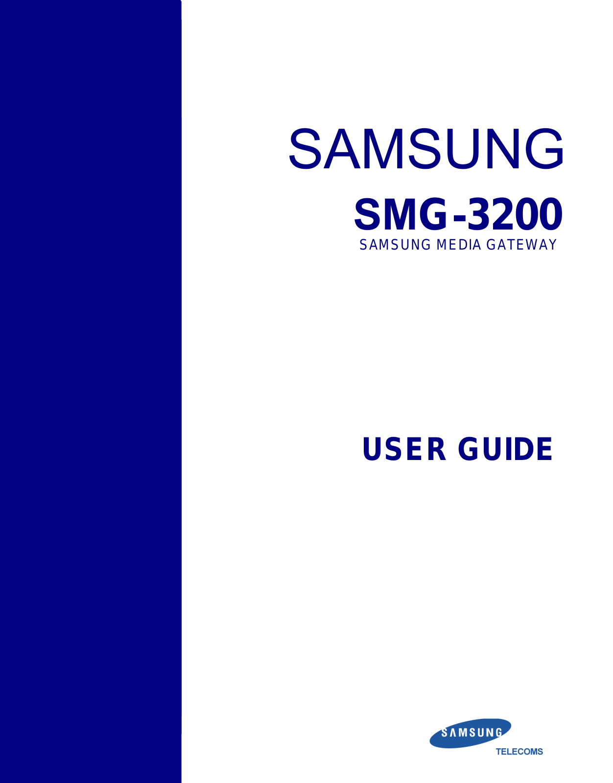 Samsung SMG-3200 User Manual