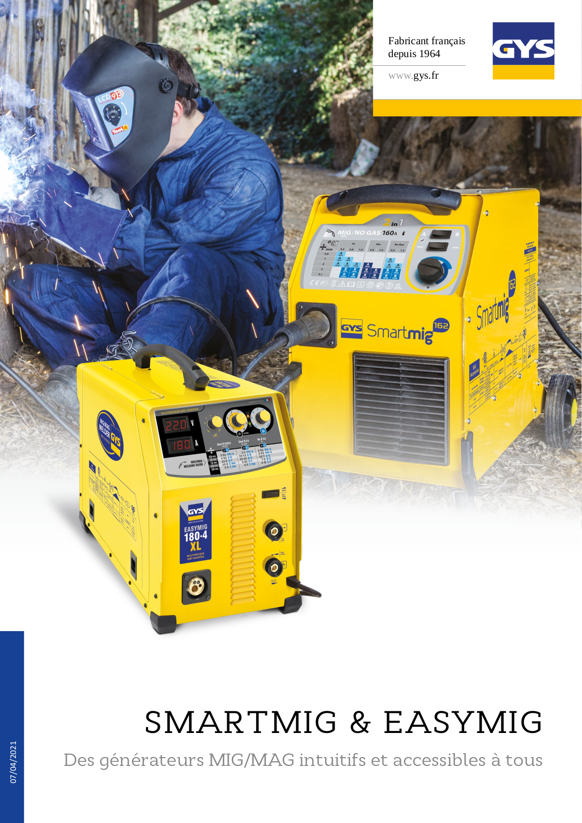 GYS SMARTMIG, EASYMIG 110 Specification - ManualMachine.com
