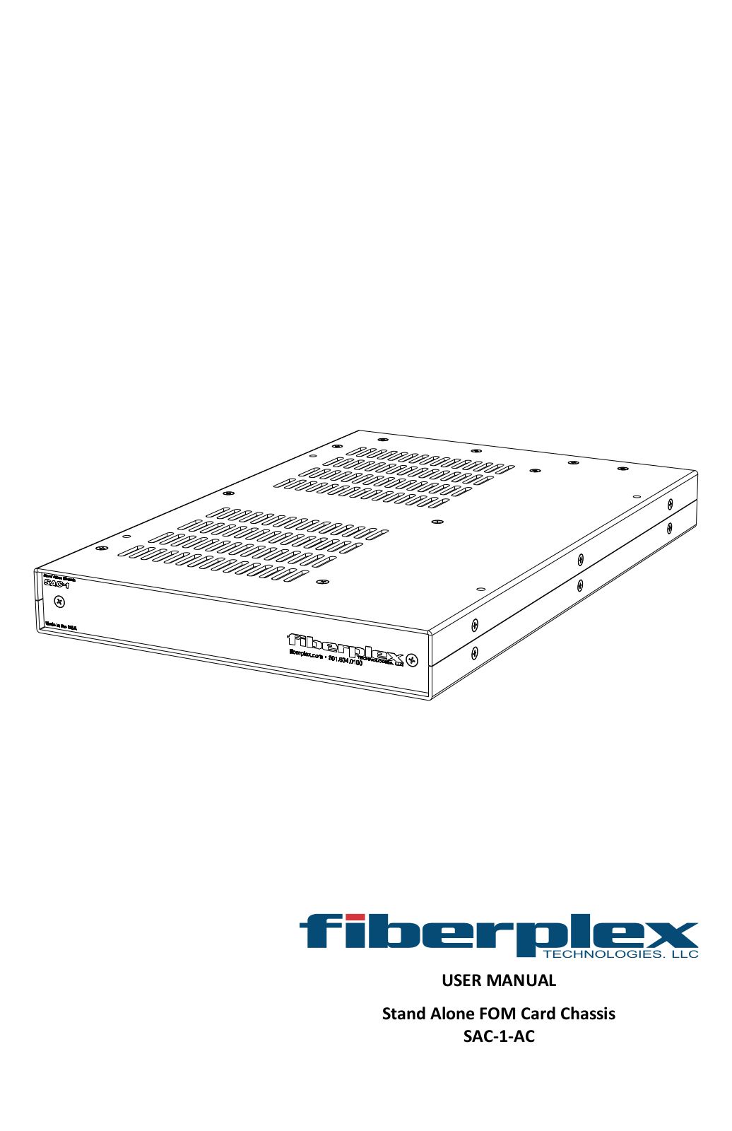 FiberPlex SAC1 User Manual