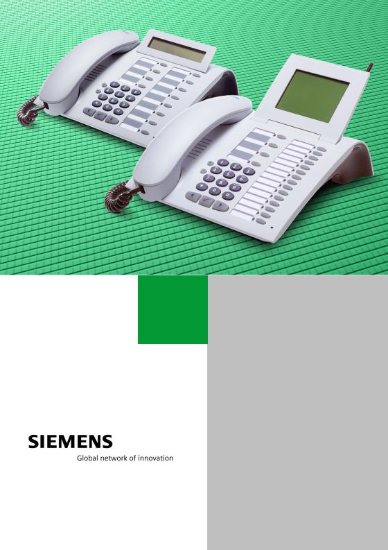 Siemens HIPATH User Manual