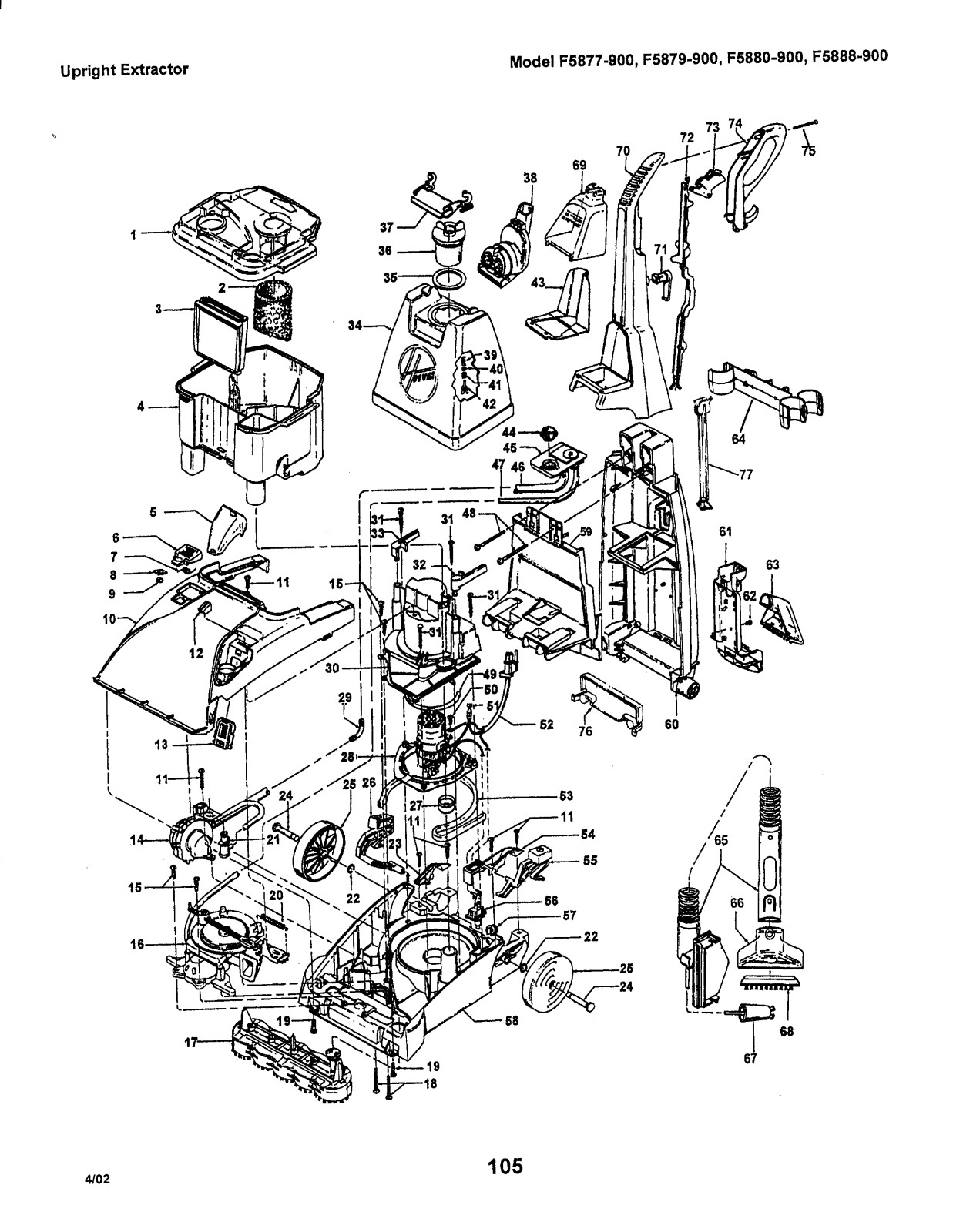 Hoover F5888-900 Owner's Manual