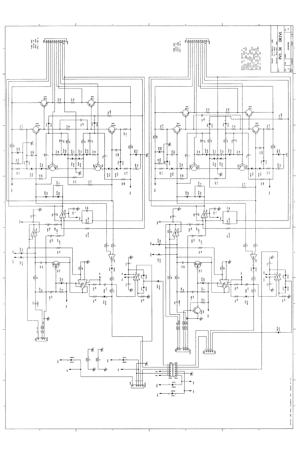 Peavey 1.3k Service Manual