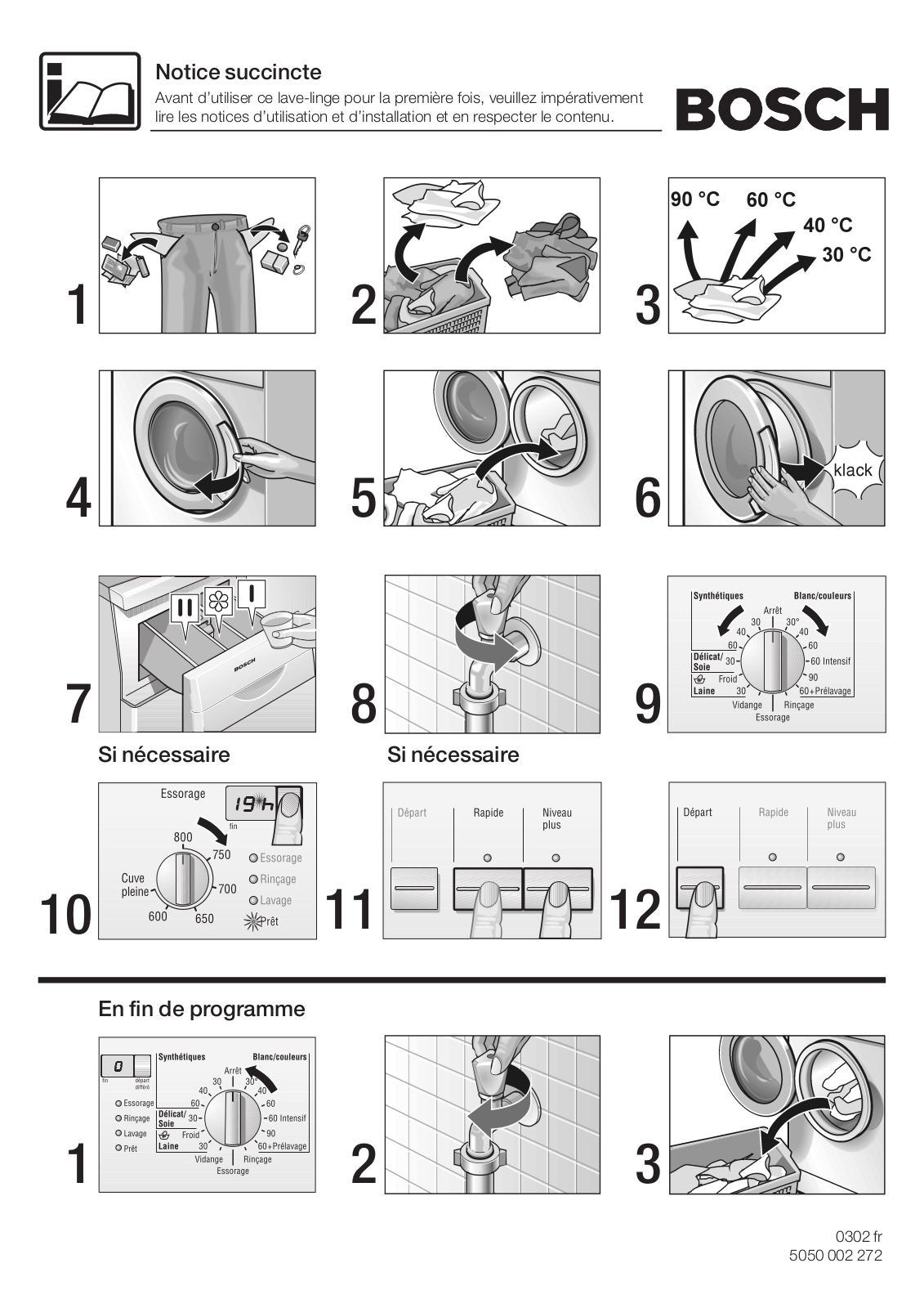 BOSCH WFO1660FE User Manual