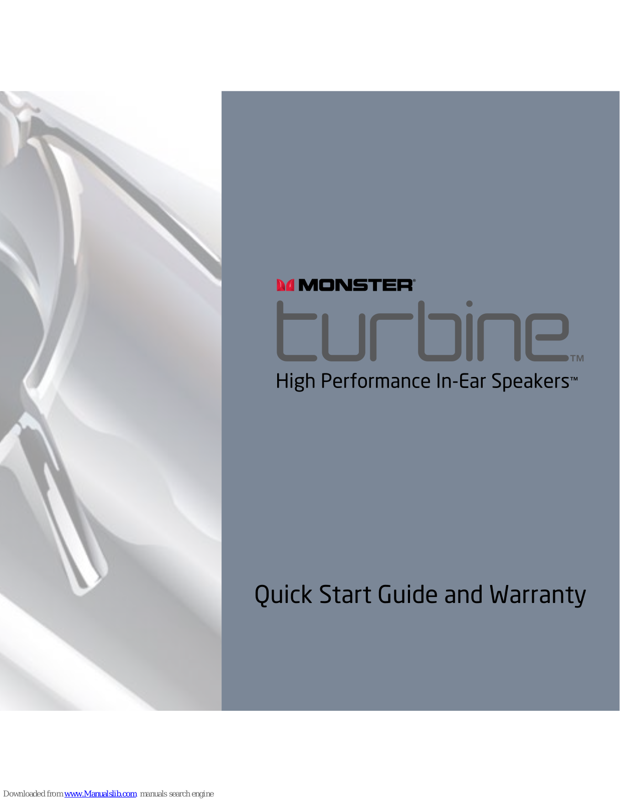 Monster Turbine High Performance Quick Start Manual