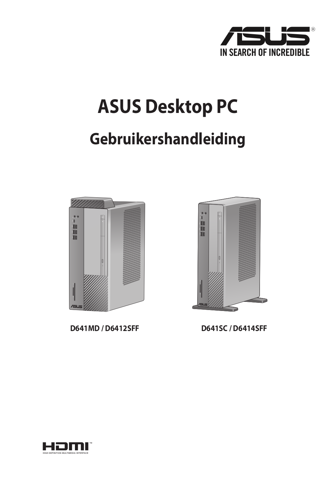 Asus Pro D641SC-I39100030R User manual