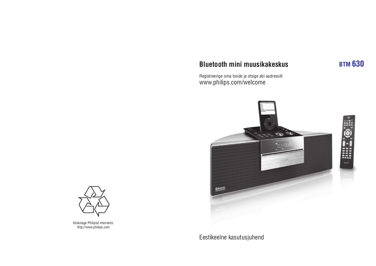 PHILIPS BTM630 User Manual