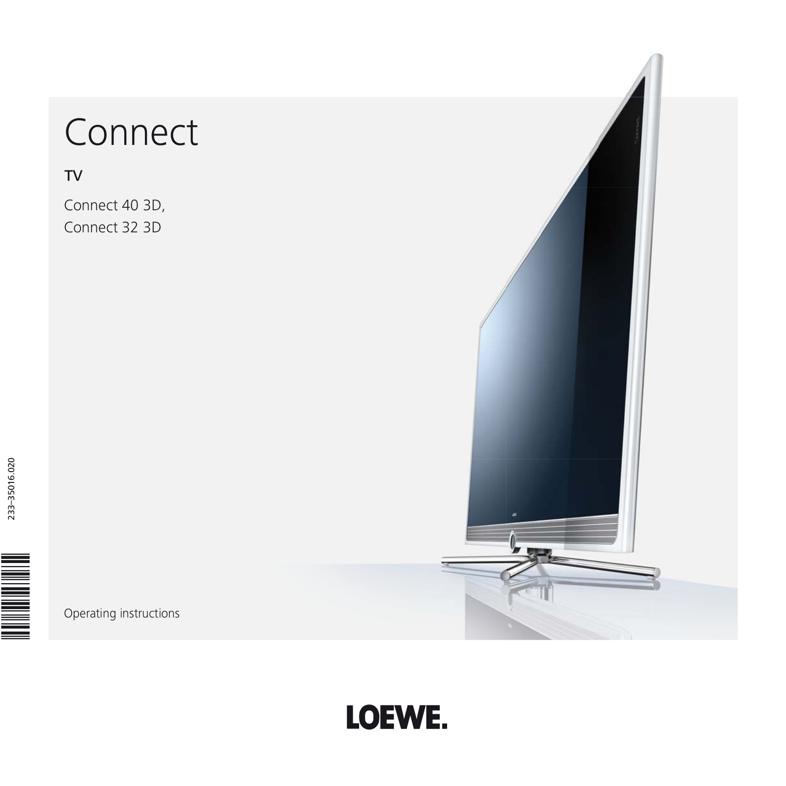 Loewe Connect 40 3D User Manual