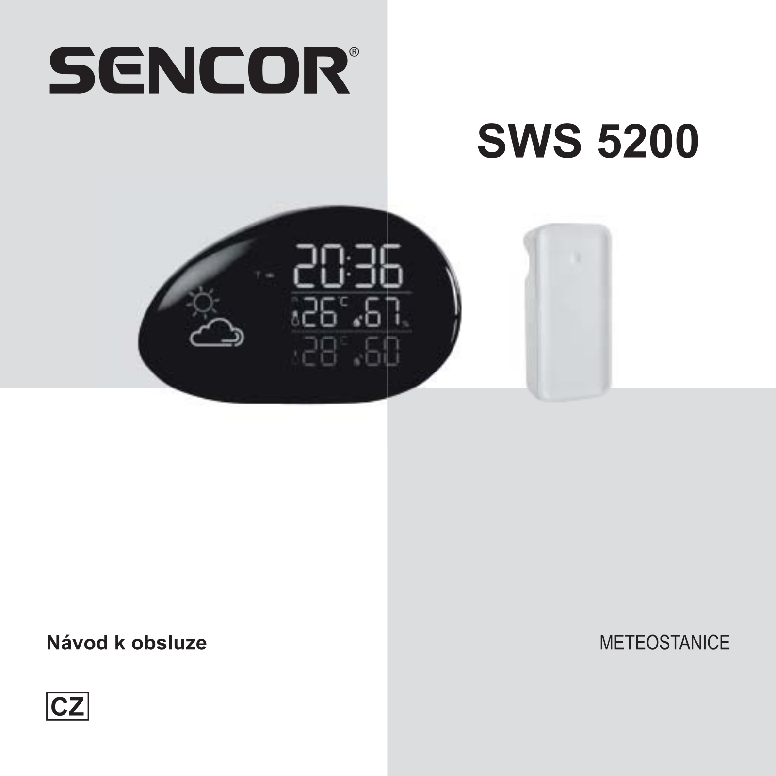 Sencor SWS 5200 User Manual