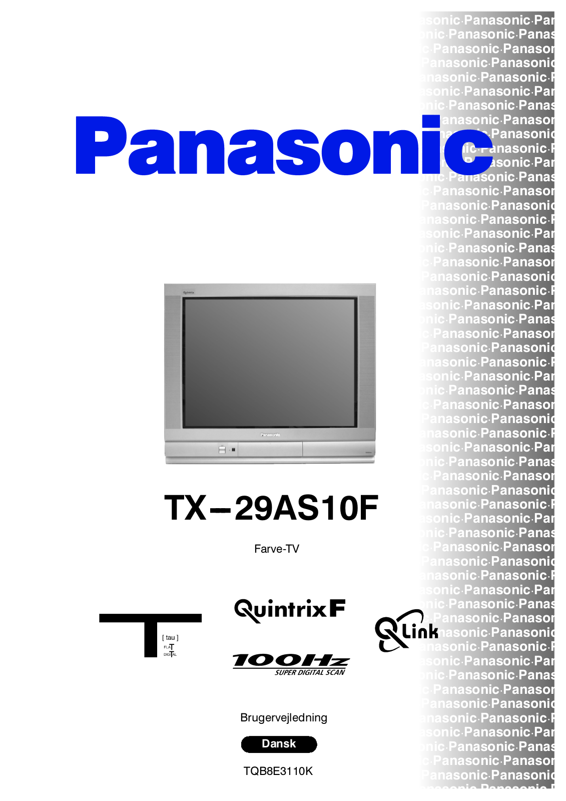 PANASONIC TX-29AS10F User Manual