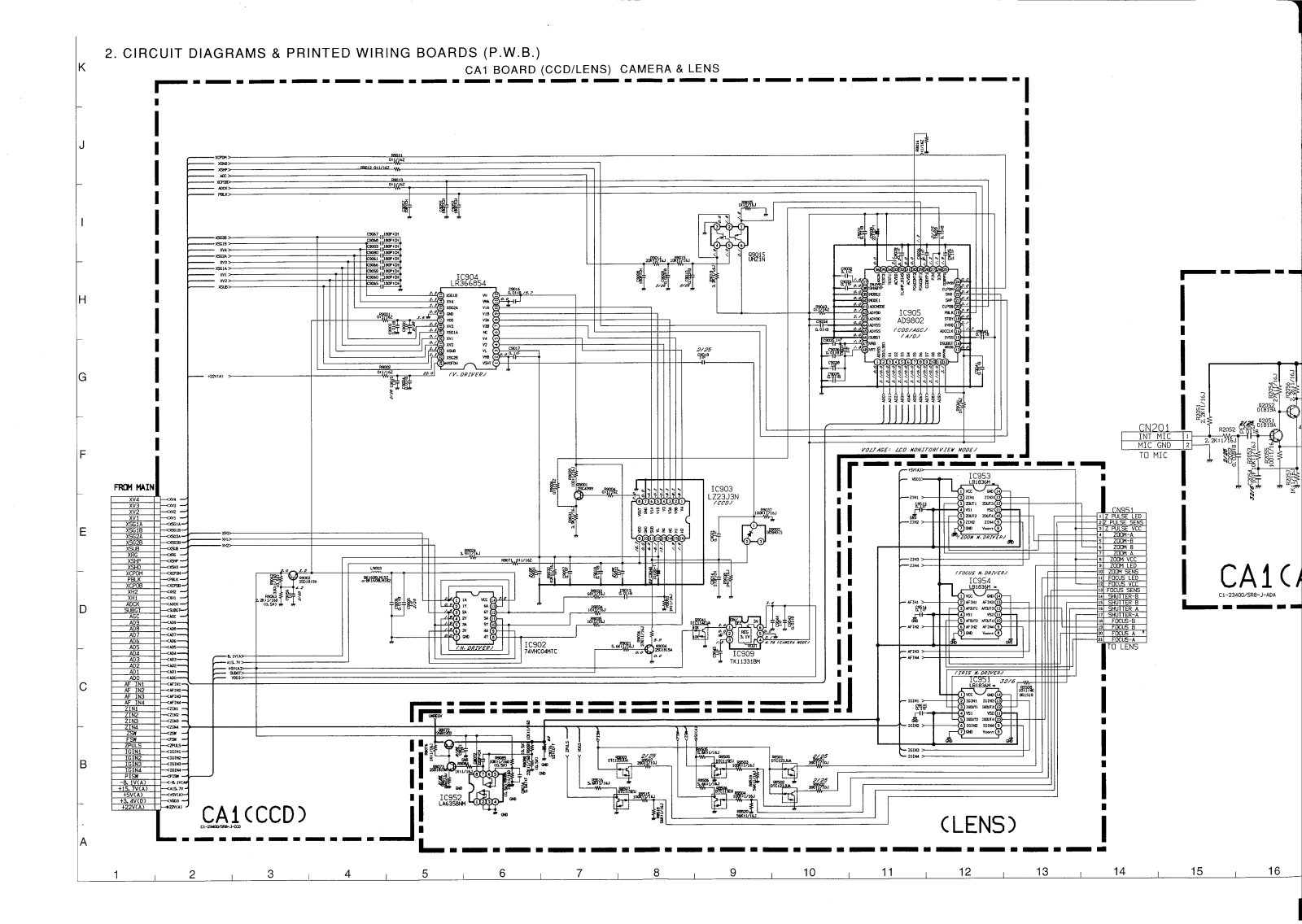 SANYO VPC-Z400EX, VPC-Z400E, VPC-Z400 Schematics