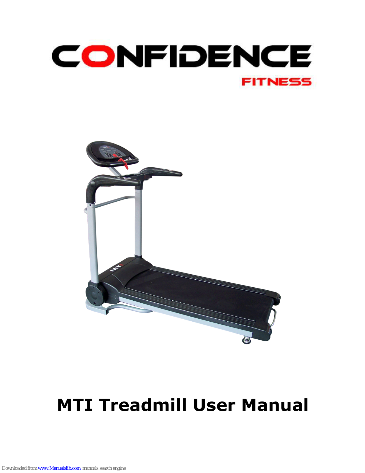 Confidence MTI User Manual - ManualMachine.com